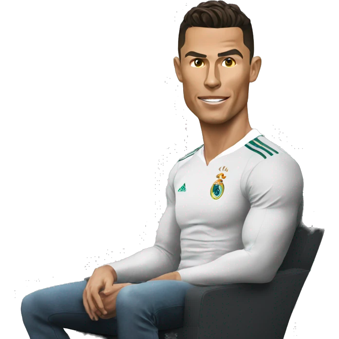 Cristiano Ronaldo fume emoji