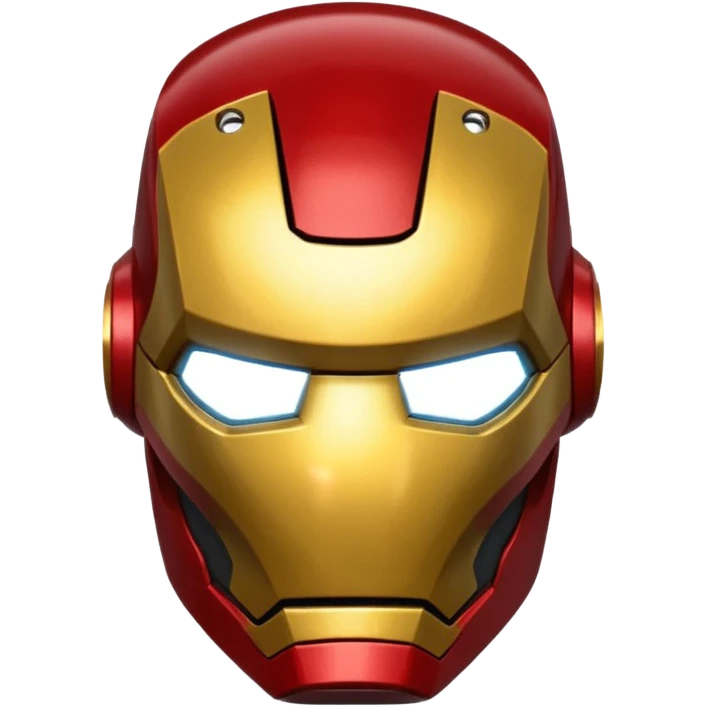 Iron man helmet  emoji