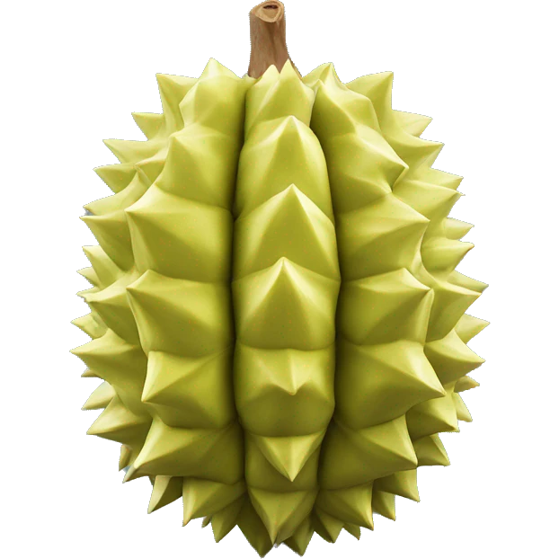 Durian fruit emoji