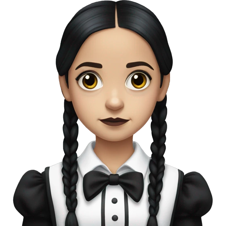 Wednesday Addams Jenna Ortega  emoji