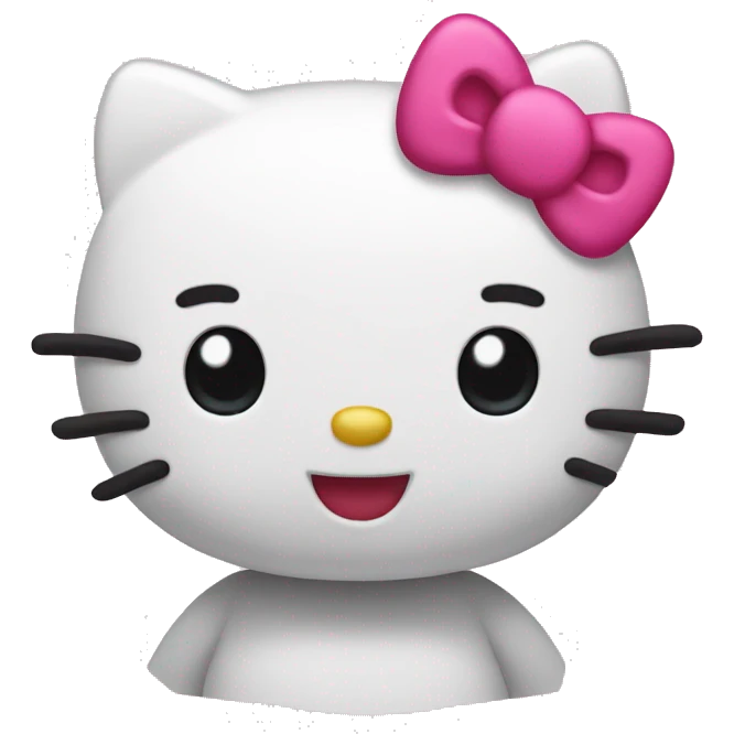 Hello Kitty emoji
