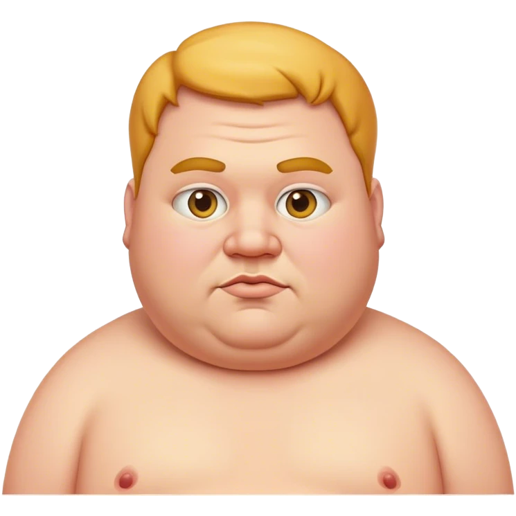 fat man emoji