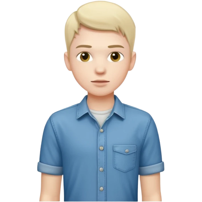 A young guy stands there with no money, his pockets are empty emoji