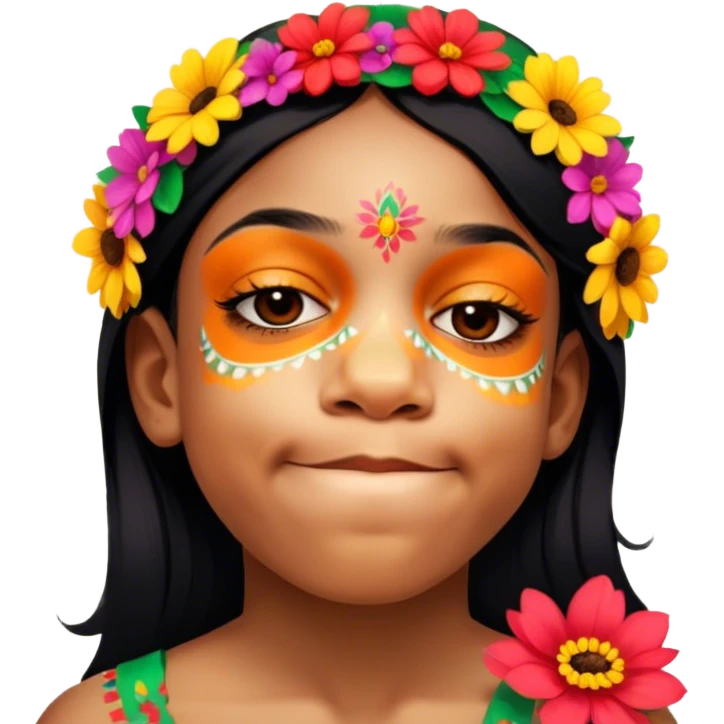 Flower-Crowned Dancer emoji