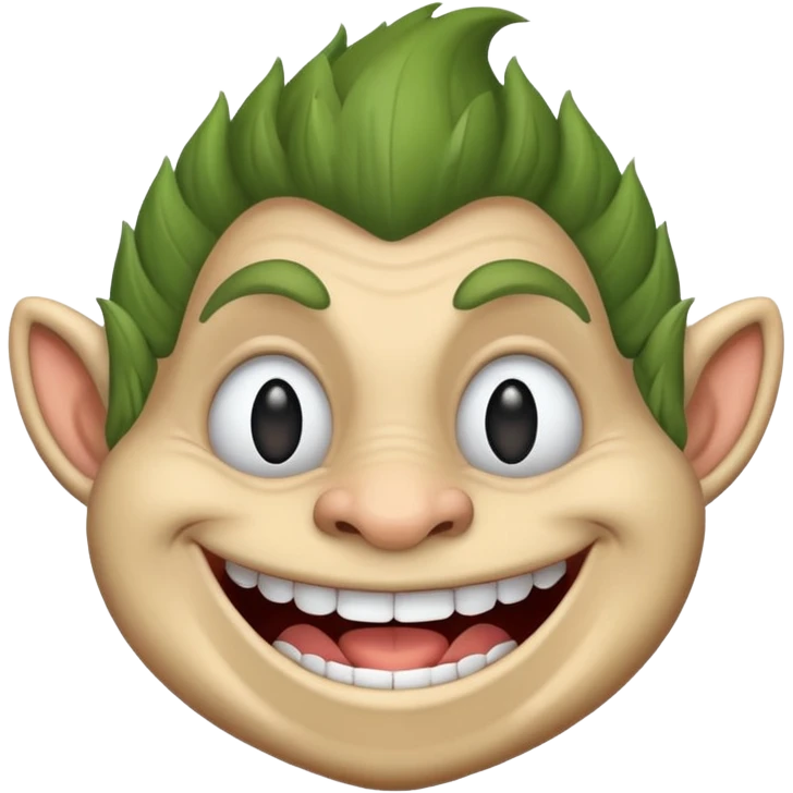 Troll face emoji