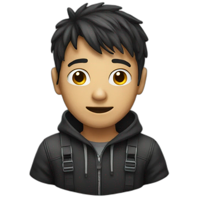 Boy hacker emoji