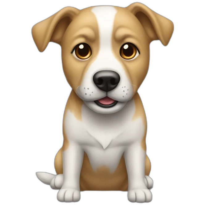 Chien qui sort sa tête d’une voiture emoji