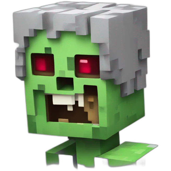 Minecraft zombie emoji