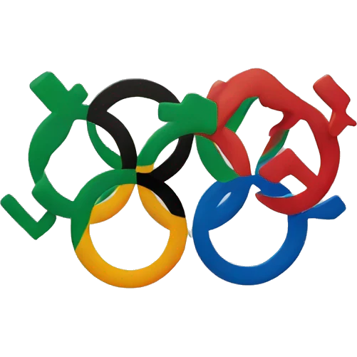 Olympics logo emoji