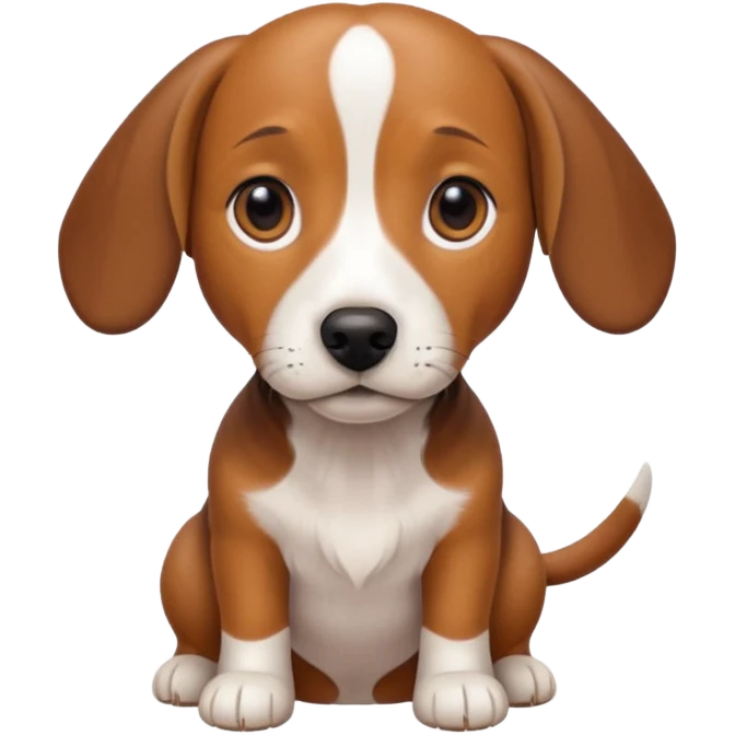 beagle dachshund mix emoji