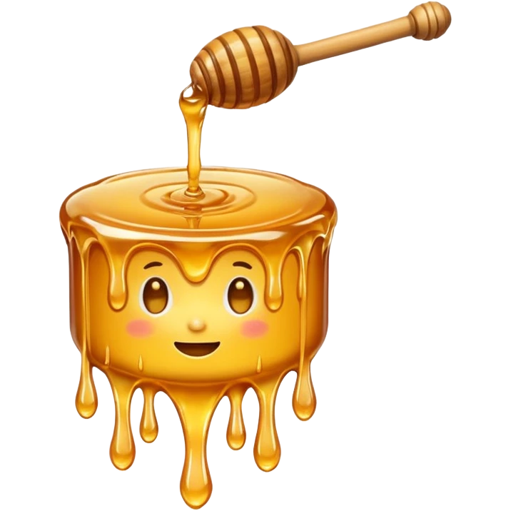 a honey dmoji emoji