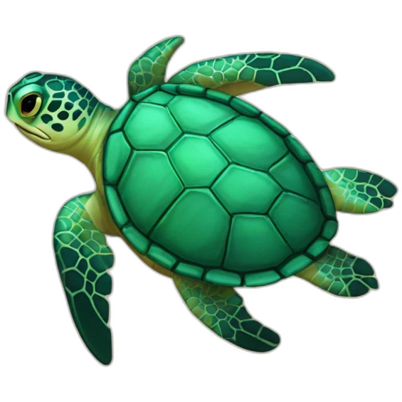 Sea turtle emoji