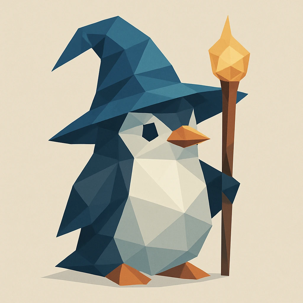 Penguin Wizard 1 emoji