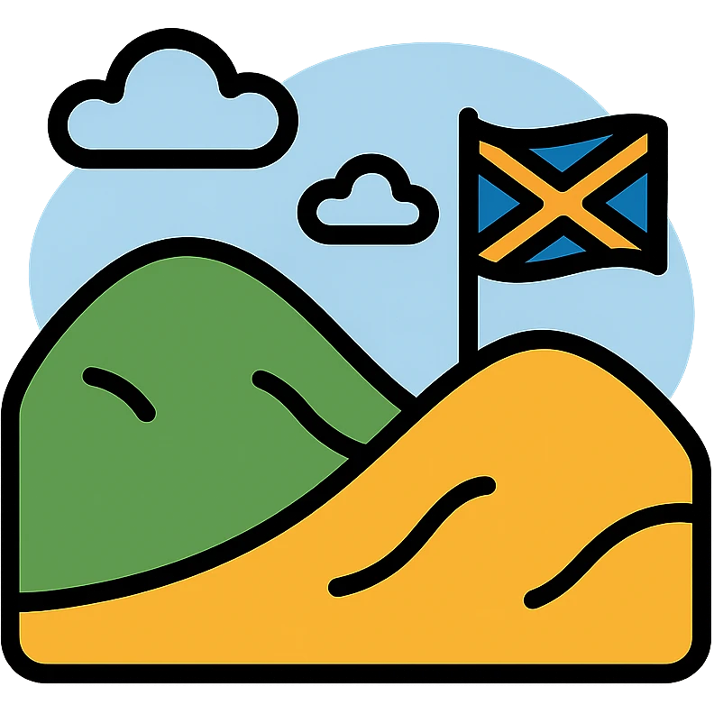 The hills of Scotland emoji