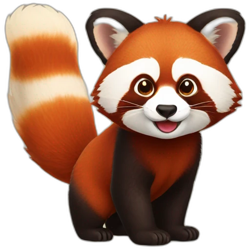 red panda emoji