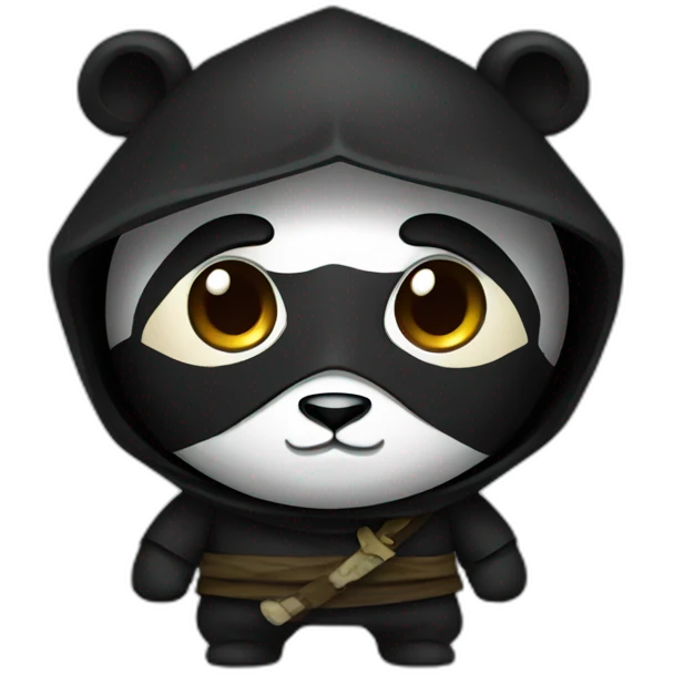 Panda Ninja Arab emoji