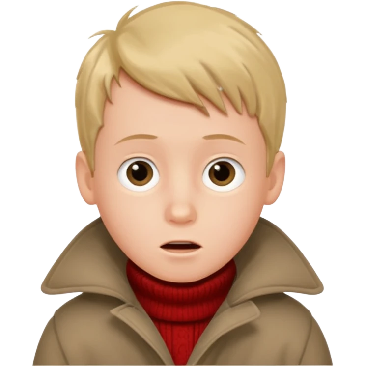мальчик Кевин из фильма «Один дома»  emoji