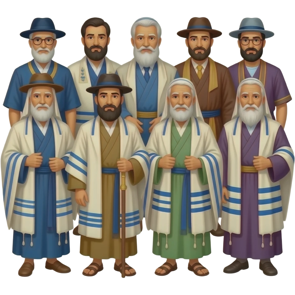 Jewish leaders from Bible times emoji