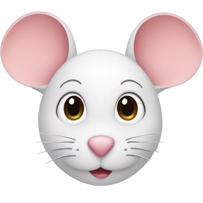 mouse face with hearts around face emoji