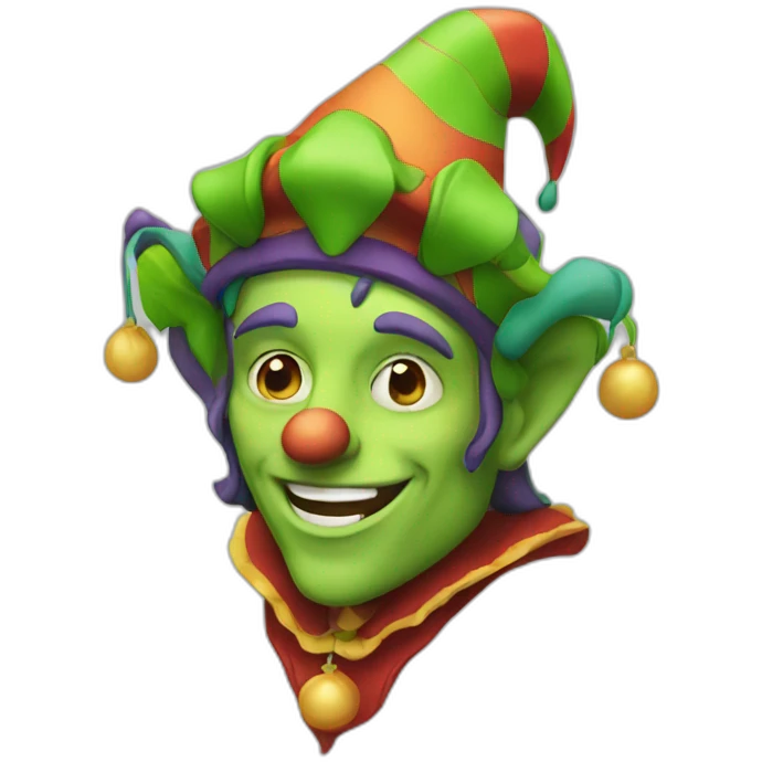 a jester emoji