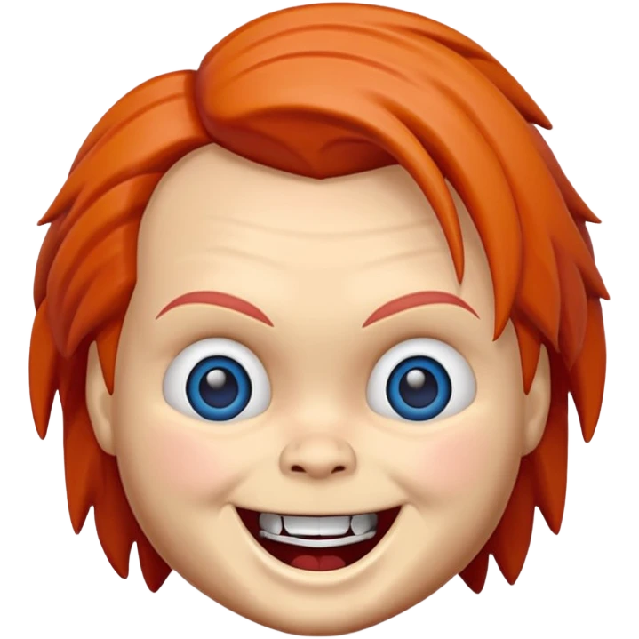 Un emojin de chuky emoji