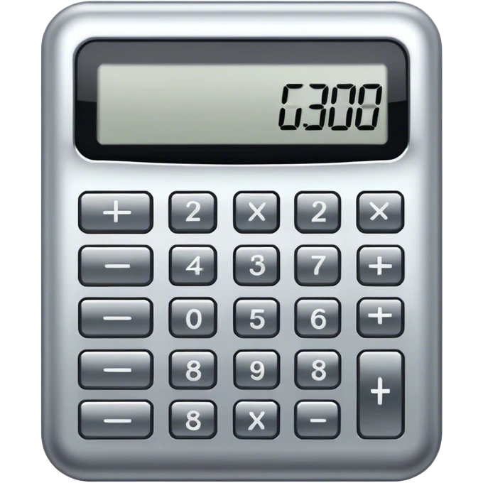 simple calculator emoji