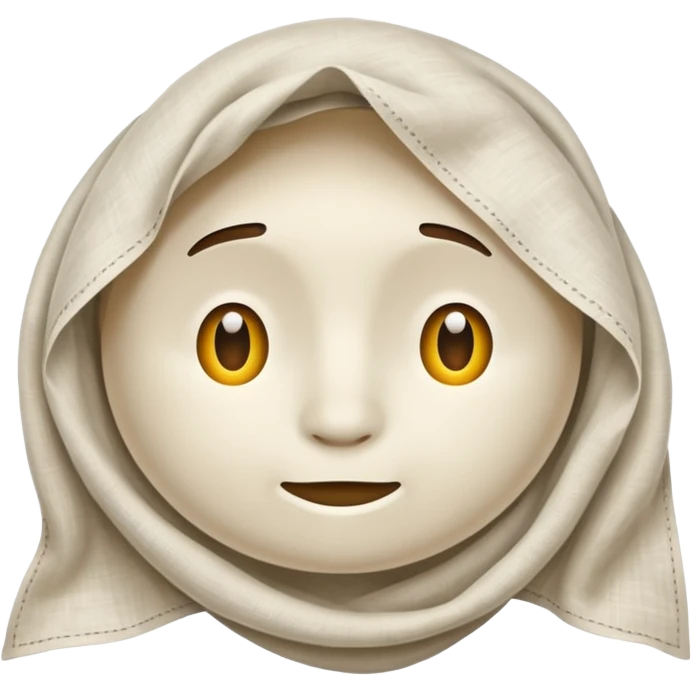 Linen cloth emoji