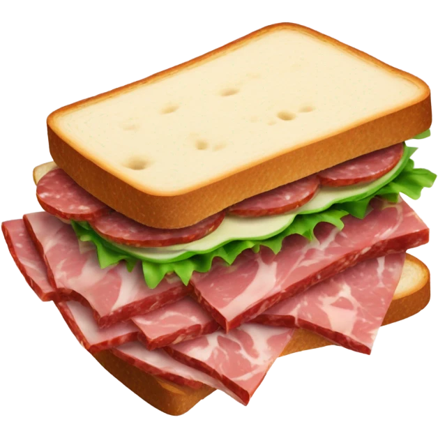 sandwich salami emoji