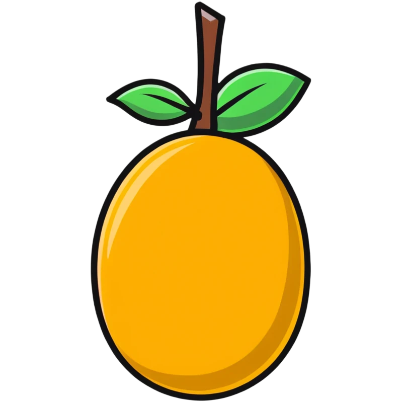 mango fruit emoji