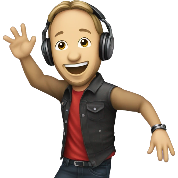 DJ bObo dancing emoji