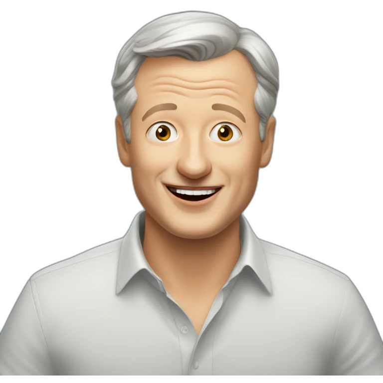 bruno Le Maire qui tire la langue emoji