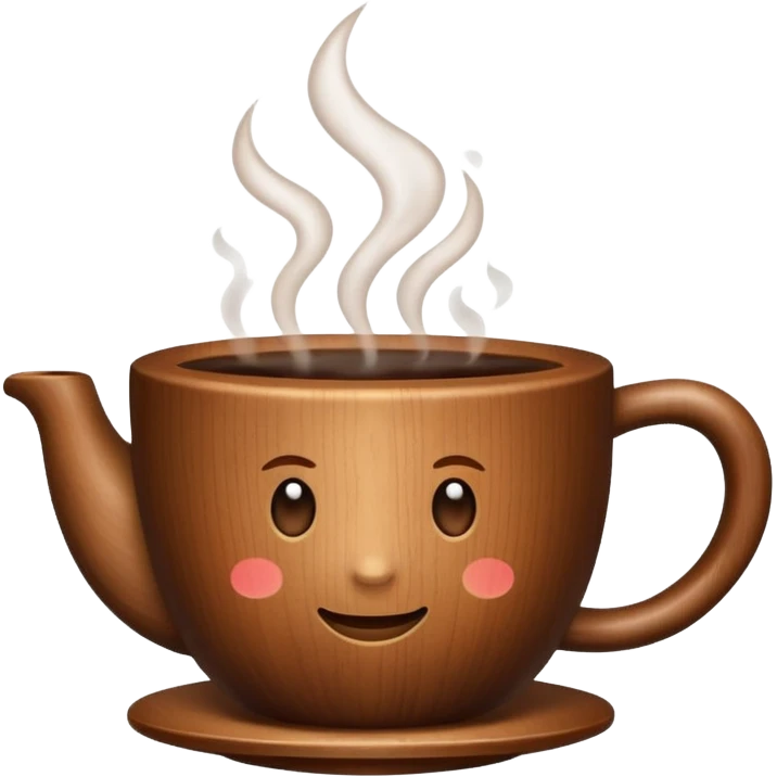 wood coffee cup  emoji