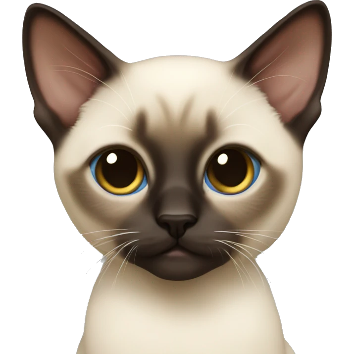 Siamese kitten  emoji