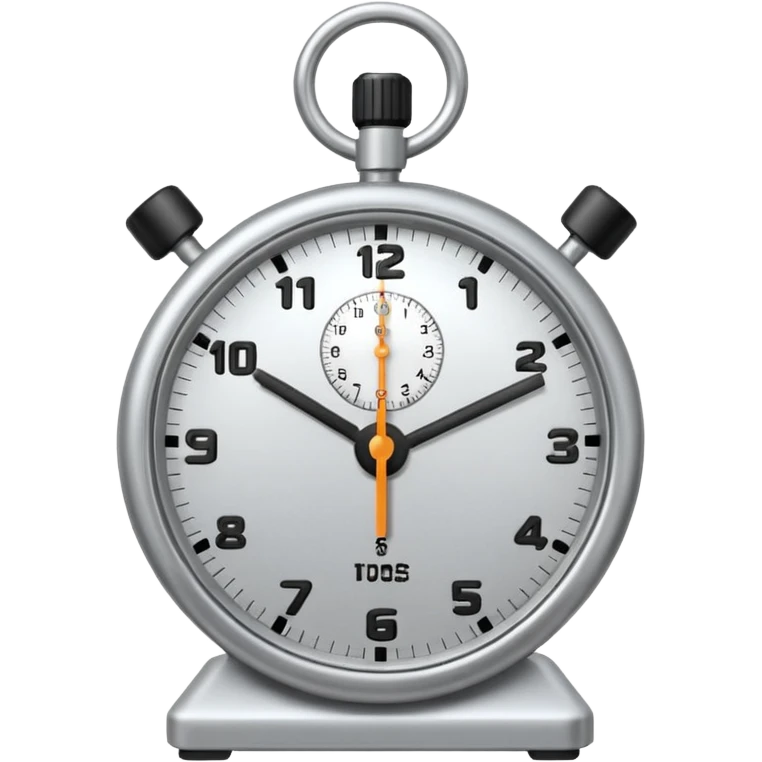 timer stop clock analogg emoji