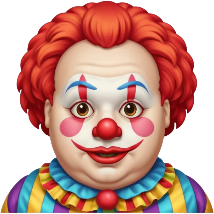 Clown  obese  emoji