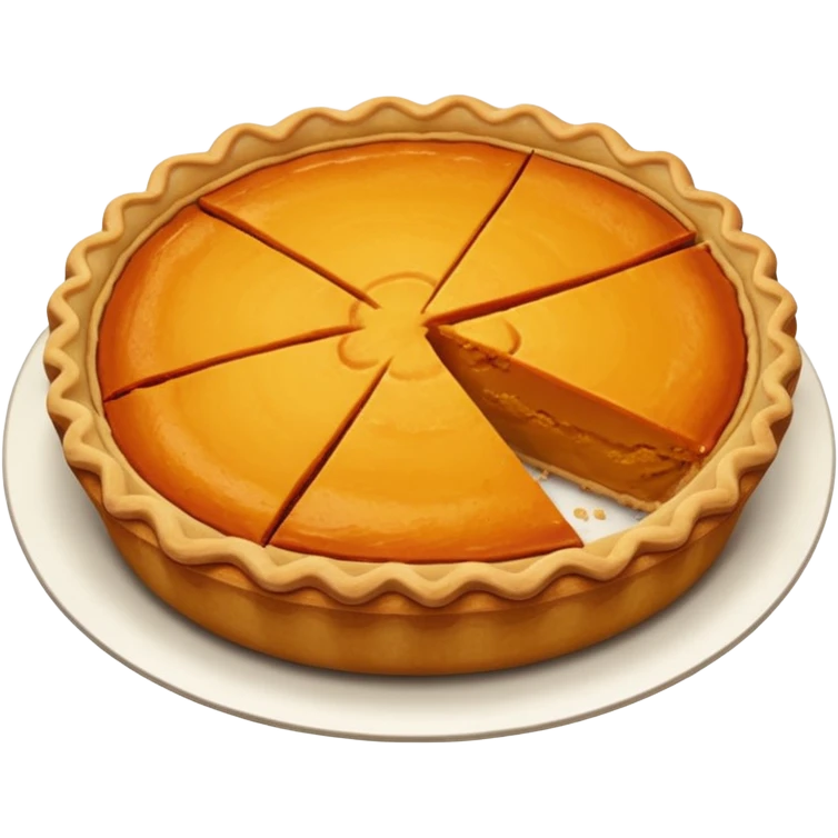 Pumkin pie emoji