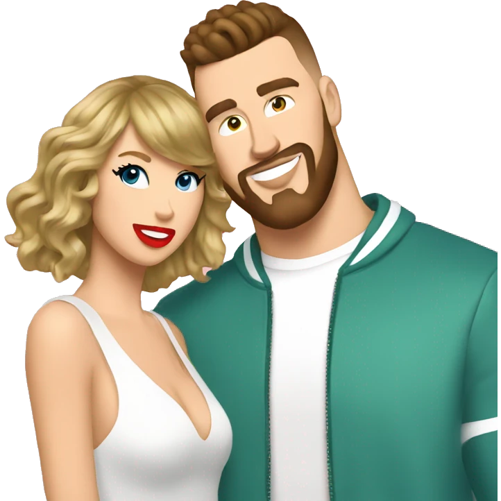 Travis kelce and taylor swift emoji