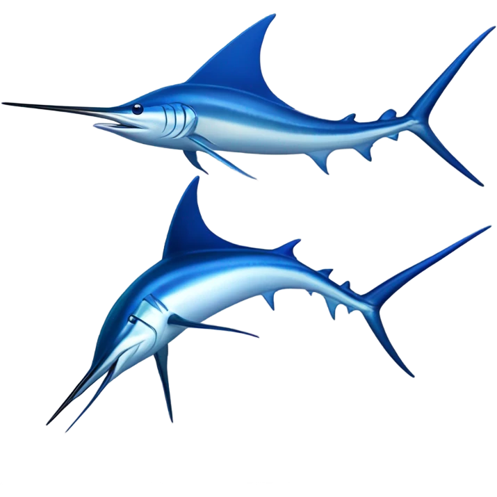 Blue Marlin  emoji