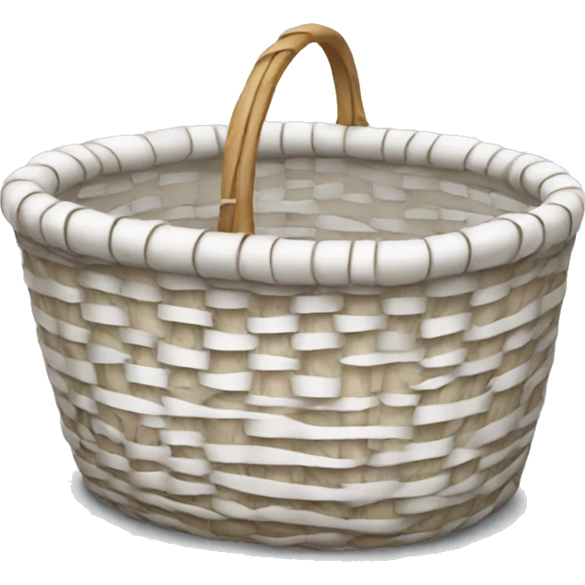 white basket emoji