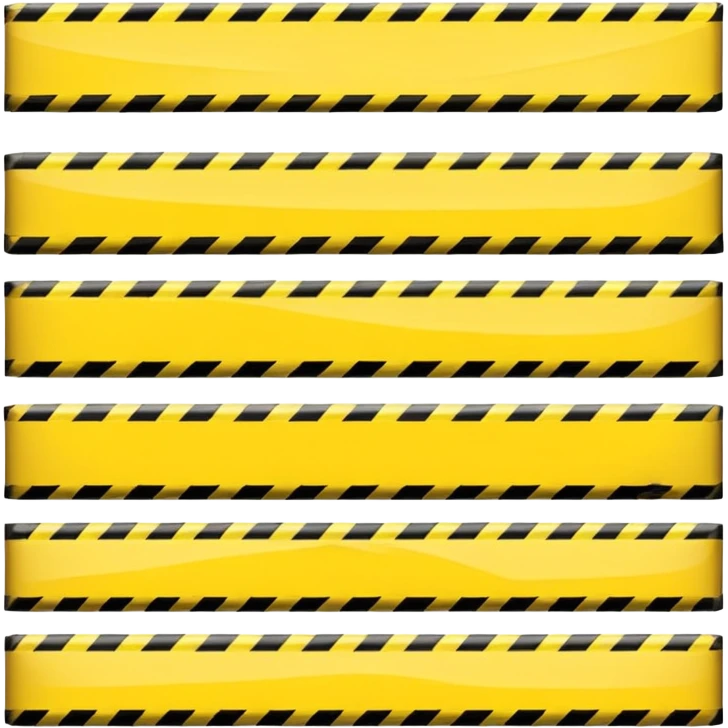 Generate me yellow tape emoji