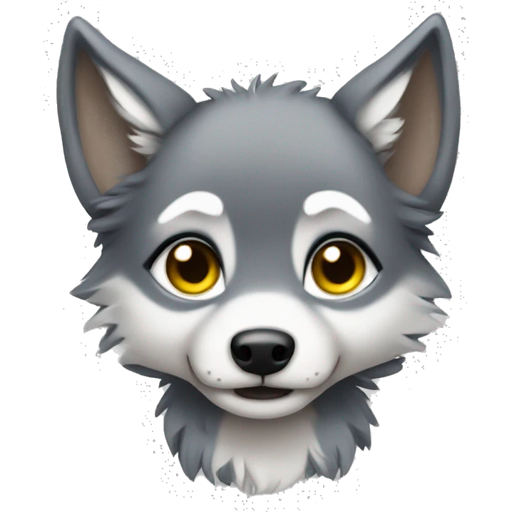 Baby wolf emoji
