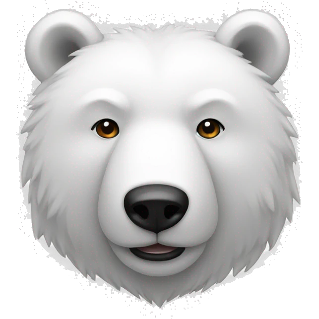 white bear emoji