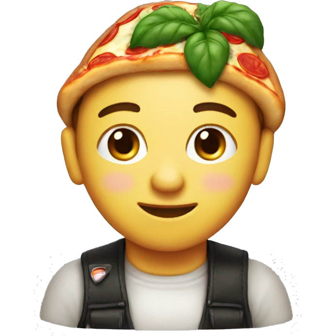 Four à pizza rose emoji