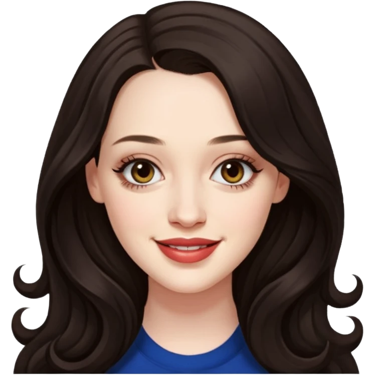 Kat Dennings real image emoji