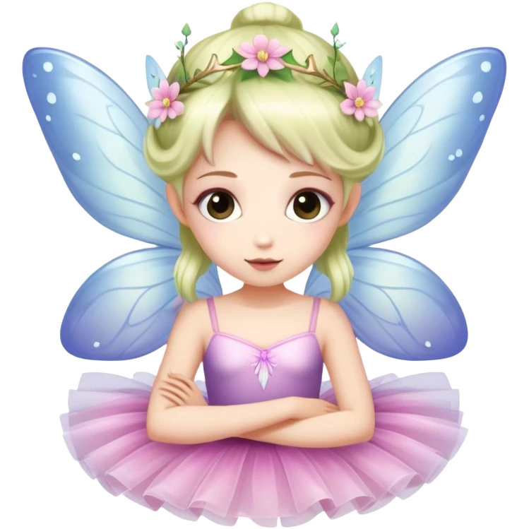 fairy wearing a tutu emoji
