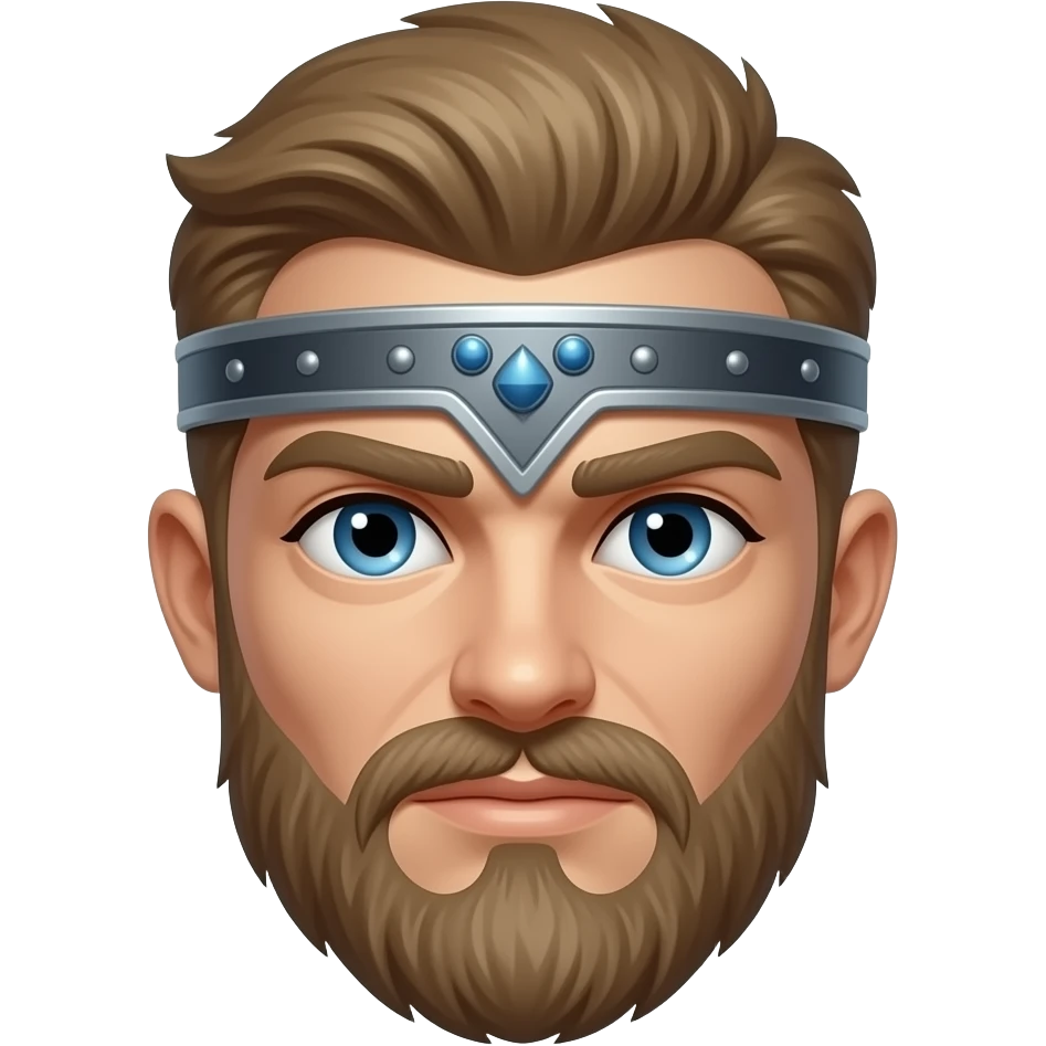 Blue-eyed Warrior emoji