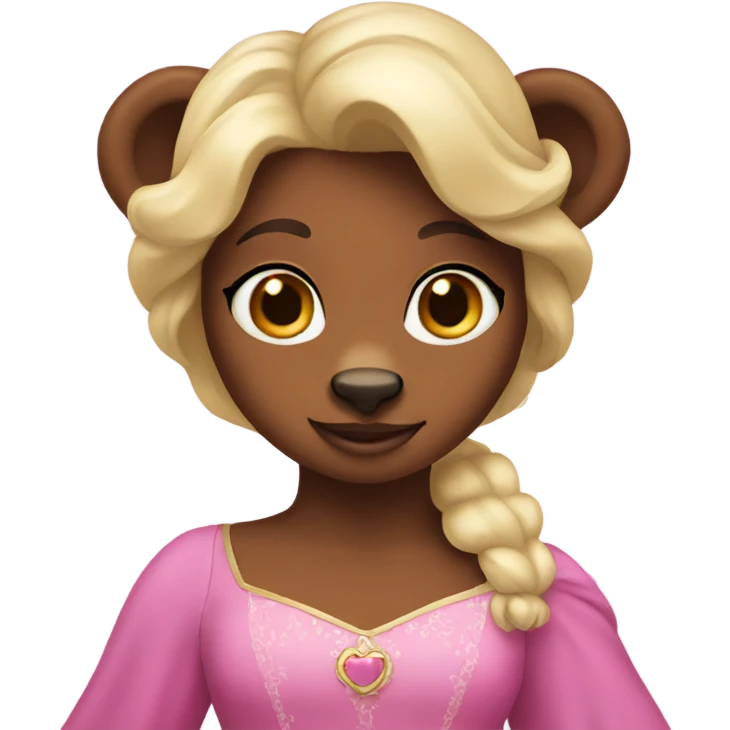 Princess Bear emoji