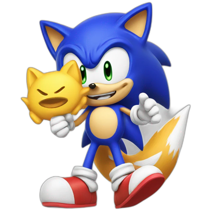 Tails sonic emoji