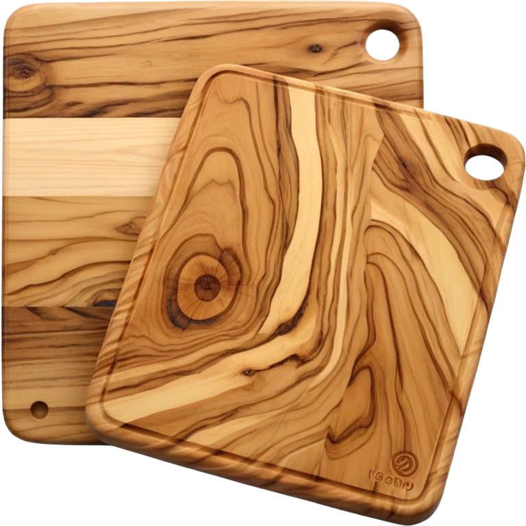 Olive wood cutting board emoji