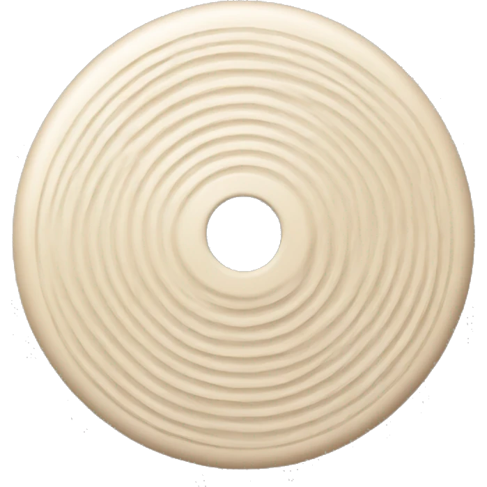 Beige frisbee  emoji